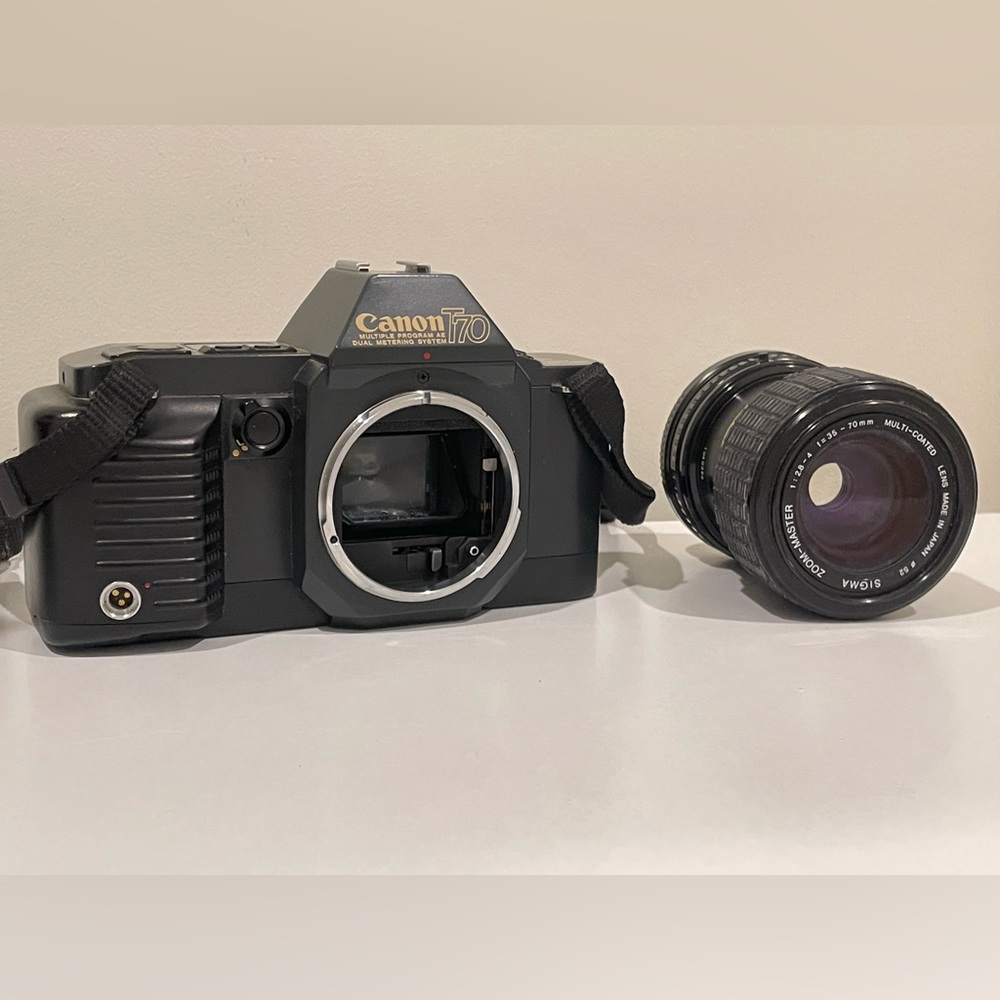 Canon T70 camera **tested**